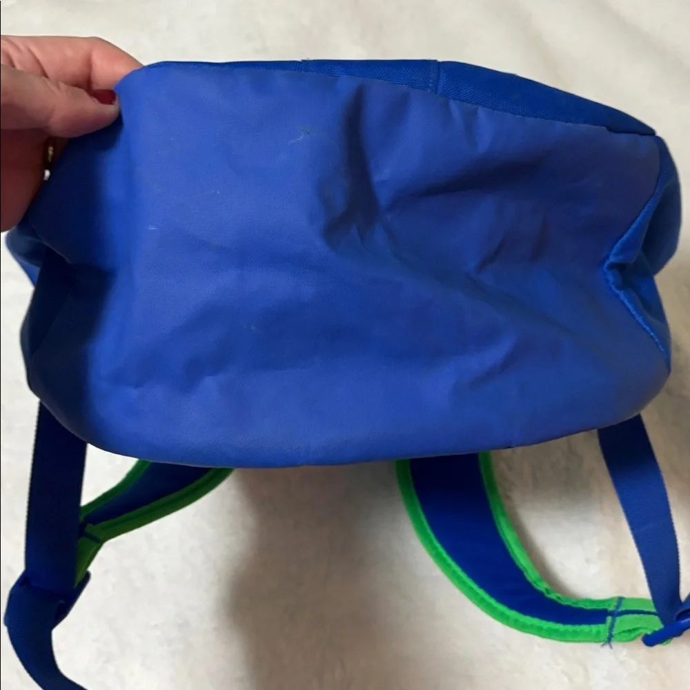 Under Armour Royal Blue Backpack with Green Accents